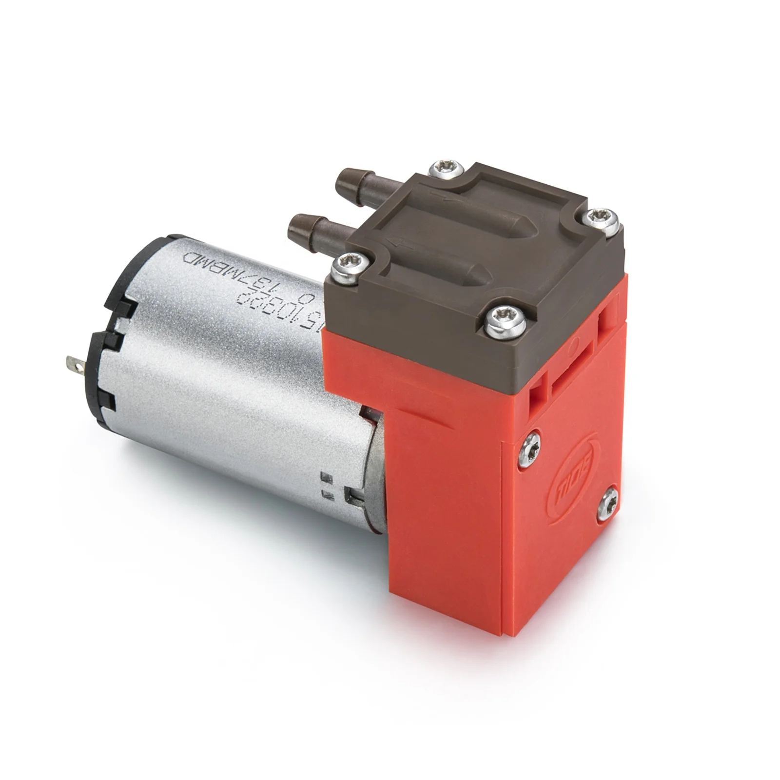Silent 12V dc brush motor mini vacuum pump air sampling pump oilless micro diaphragm pump for armarium medical equipment