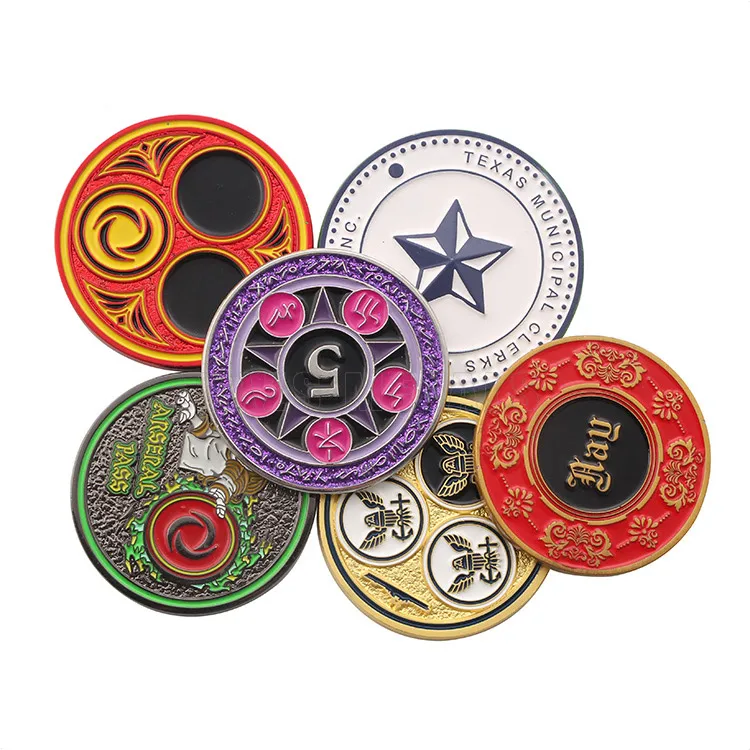 Wholesale Prices Custom 3D Engravable Antique Old Coin Collectibles Buyers Gold Silver Metal Challenge Coins For Sales