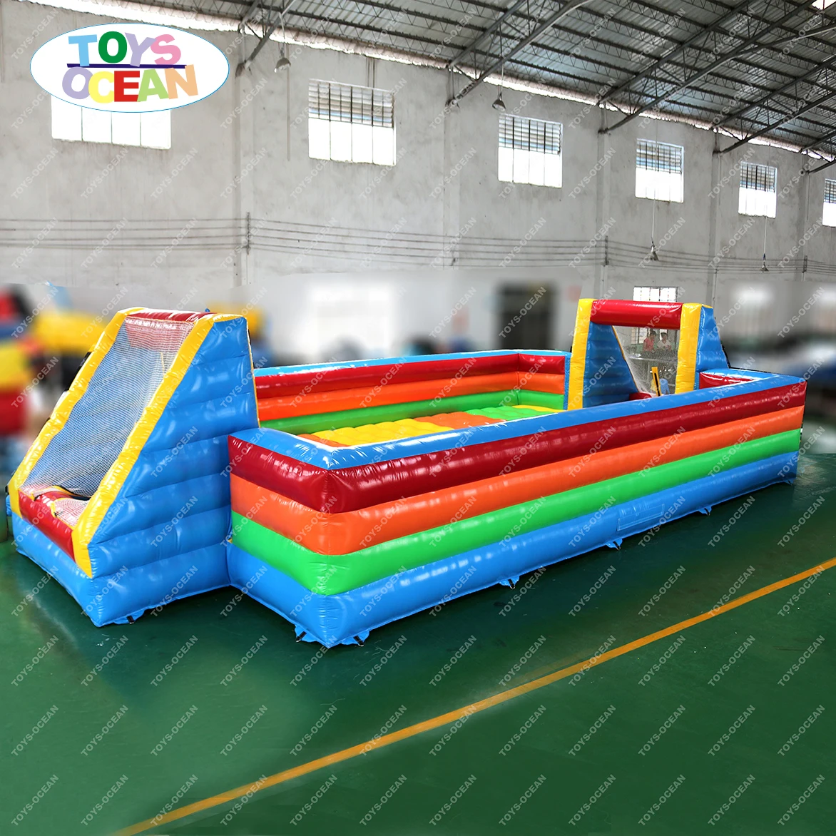 Hot Sale Custom Inflatable Sports Football Soccer Field and Soap Soccer Field