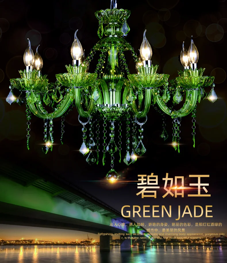 Hot Sale Stained Glass Lampshade With Crystal Antique Style Table Reading Light Tiffany Lamp For Living Bedside/Bedroom/Cafe