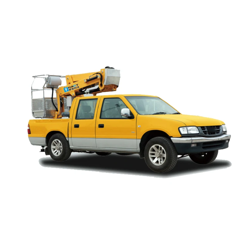 Aerial Work Platform Telescopic Boom Car Lift Mounted