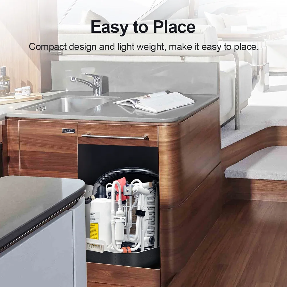 Gree 12000 16000 Btu Marine Air Conditioner System for Boat Multi Function Sea Water Cooled Chiller 115V 220V