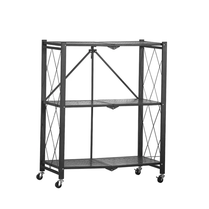 Cart Trolley Book Flat Kids Push Slim Tool Wheel Carts Drink Hand Multi Shelf Water Handle Nordic Trolley 3 Layer 3 Tier