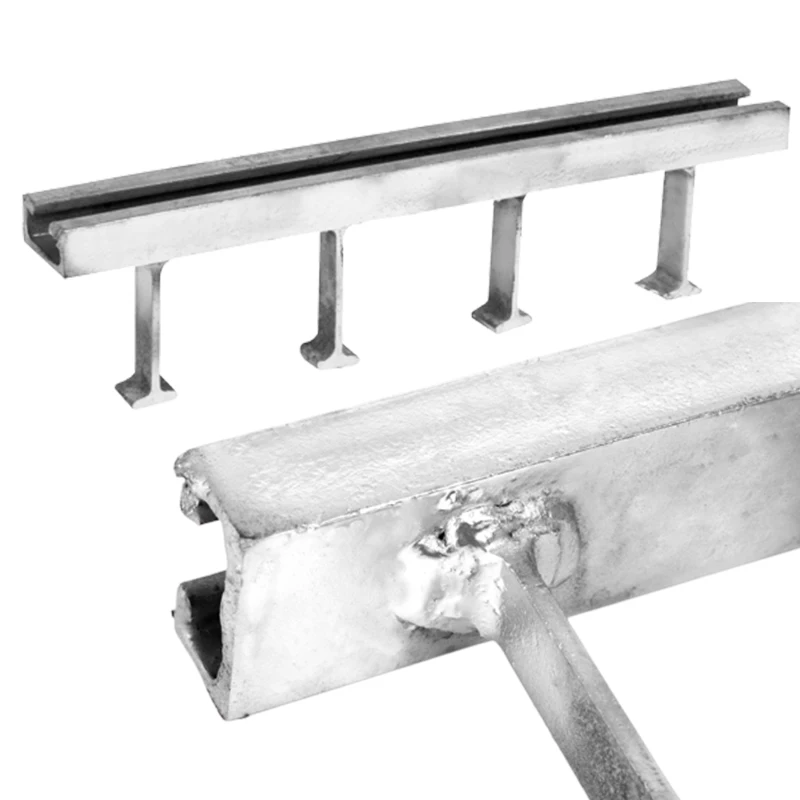 8-16mm Hardware Manufacturer Hot Dip Galvanizing Point Supported U-Steel Steel U Channel C Type Channel Steel for Connect