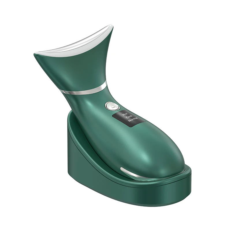 EMS Facial Massager Beauty Sonic Vibration Wrinkle Remover Hot Cool Micro Current Face Lift Device