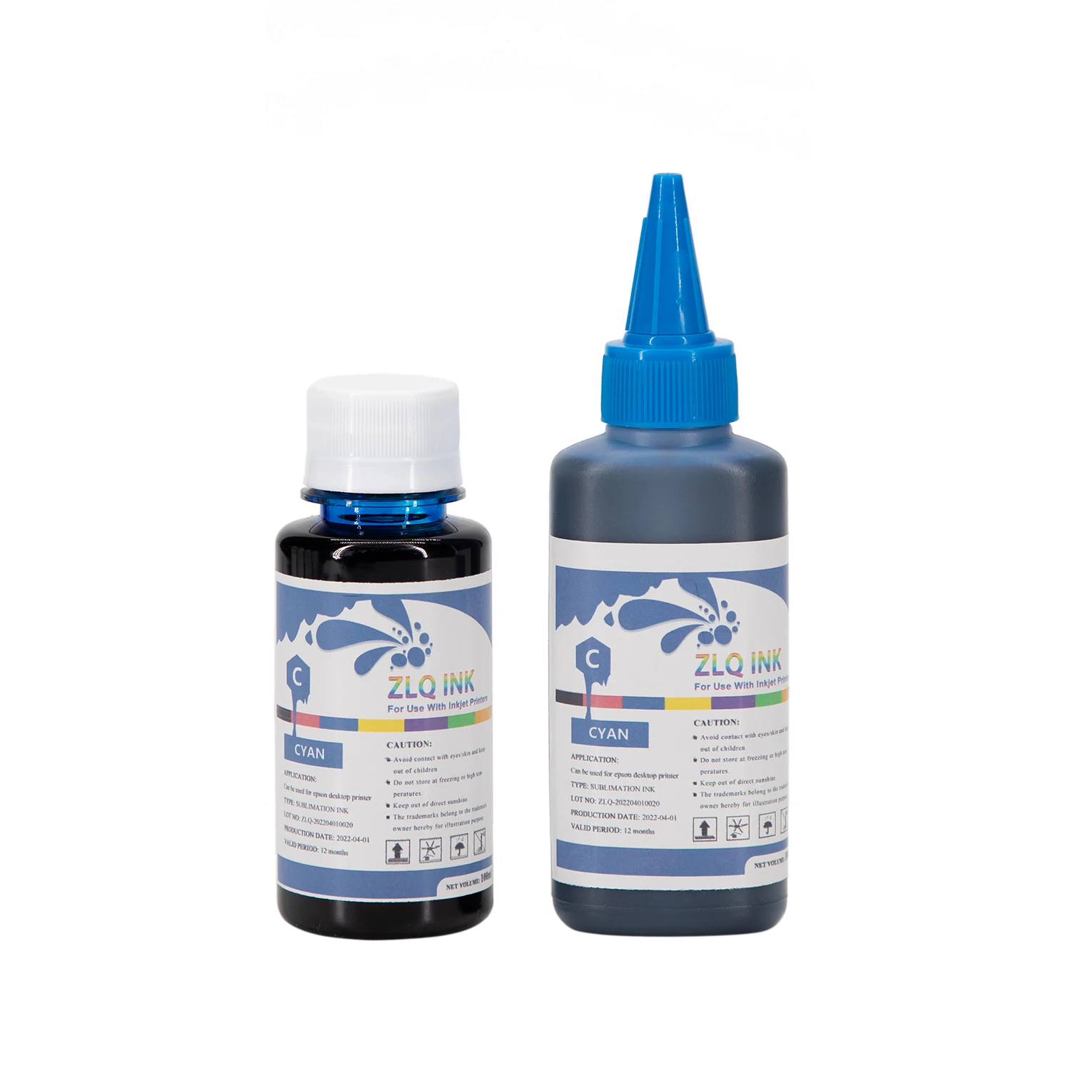 High Gloss original quality 6 color sublimation ink desktop printer sublimation ink 70ml/100ml