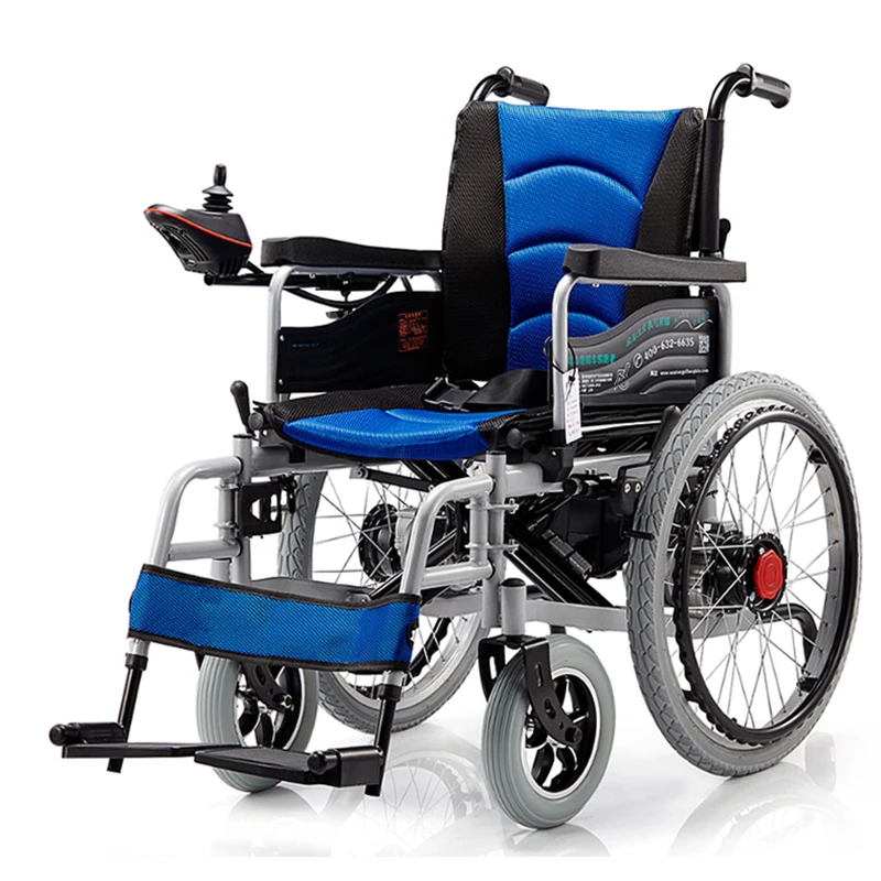 Electric Wheelchair for The Elderly People Disabled Wheelchair Hot Sale Folding Rehabilitation Therapy Supplies Plus Medical
