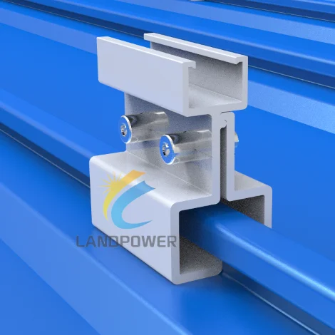 Cost effective solar panel roof mounts solar aluminum standing seam roof mounting system  clamps