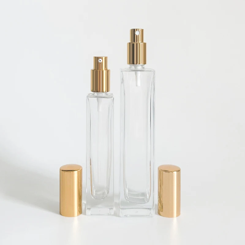 Botol Parfum 50 Ml 30 Ml Kosong 20 Ml 10 Ml Design Fancy Perfume Bottle 100ml Luxury Glass Spray With Screw Cap