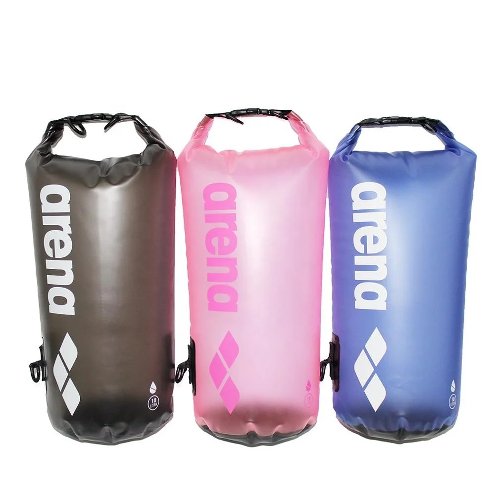 Индивидуальная прозрачная сумка-рюкзак из ПВХ, плавающая Водонепроницаемая сухая сумка, прозрачная сумка для плавания и океан с ручкой, рулонная сухая сумка