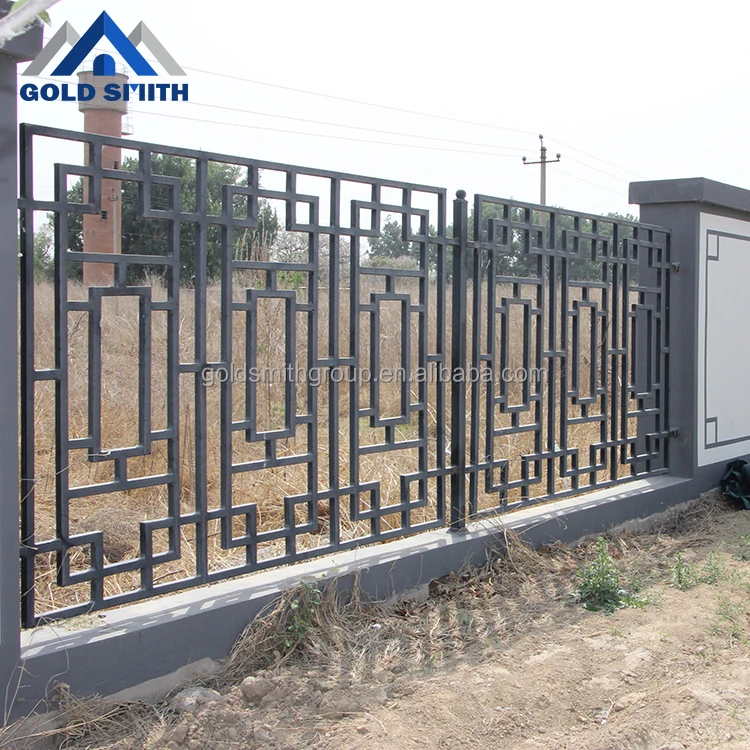 Factory Price Stand Alone Spear Head Windproof Personal Used Rust Free Iron Garden Fence