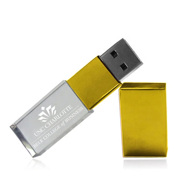 Custom Gift Box USB Stick 8GB 16GB 32GB 64GB High Speed 3.0 Crystal USB Flash Drive