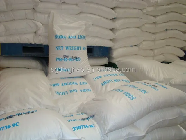 Sodium Carbonate Soda Ash Light And Soda Ash Dense White Powder NA2CO3