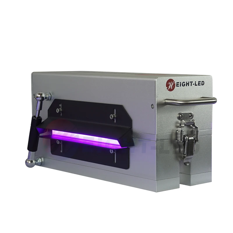 Customized 8 Color In Line Narrow Web Flexo Printing Press  UV Lamps for Printing Machines
