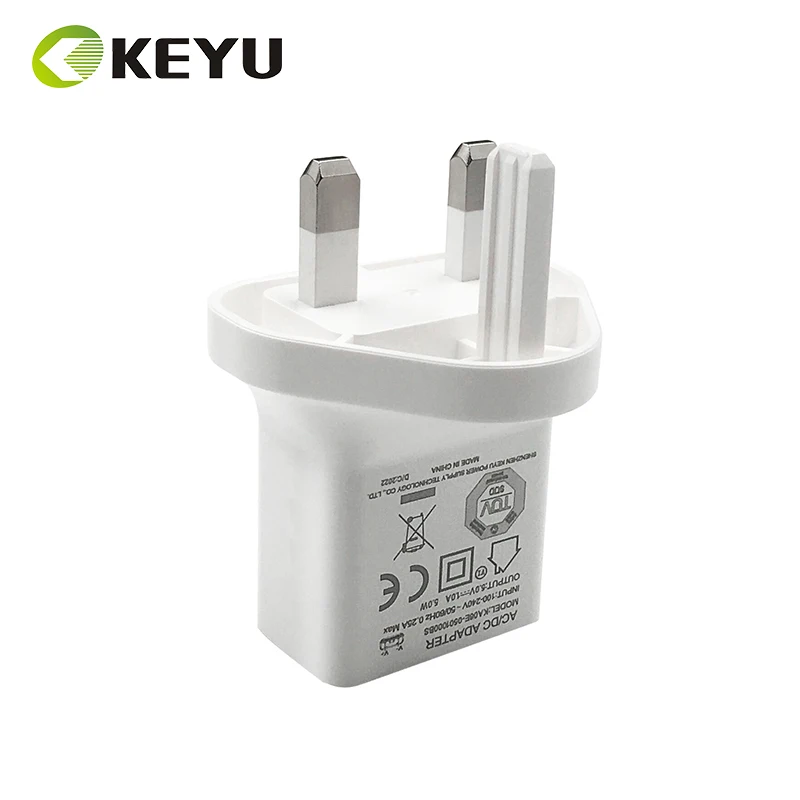 Phone usb charger EU US UK AUS JP KR plug 1 Amp 5V 2A 2 Amp usb wall charger