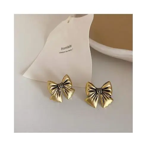 Stainless Steel Earring Zirconia Korean Card Custom Logo Accessories Wholesale Bulk Ear Tassel Statement Earring Card Hole Punch