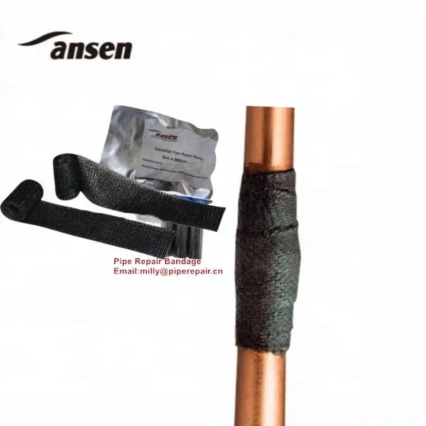 Fiberglass Water-Activated Polyurethane Resin Tape Pipe Leak Repair Bandage 10cm*3.6m for Burst Pipe Repair