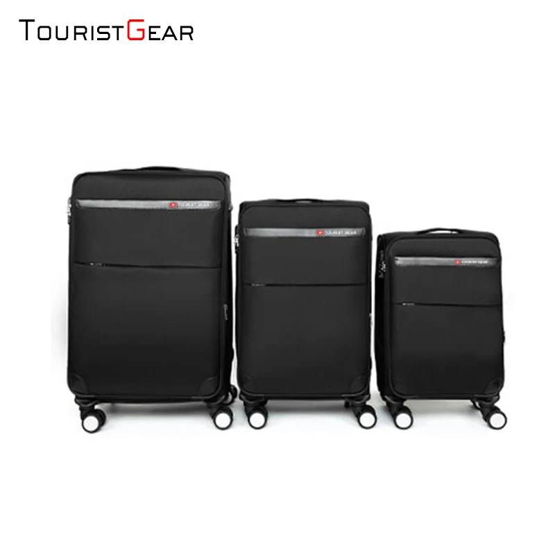 16 inch high-end trolley manufacturer caster trolley luggage canvas travel luggage