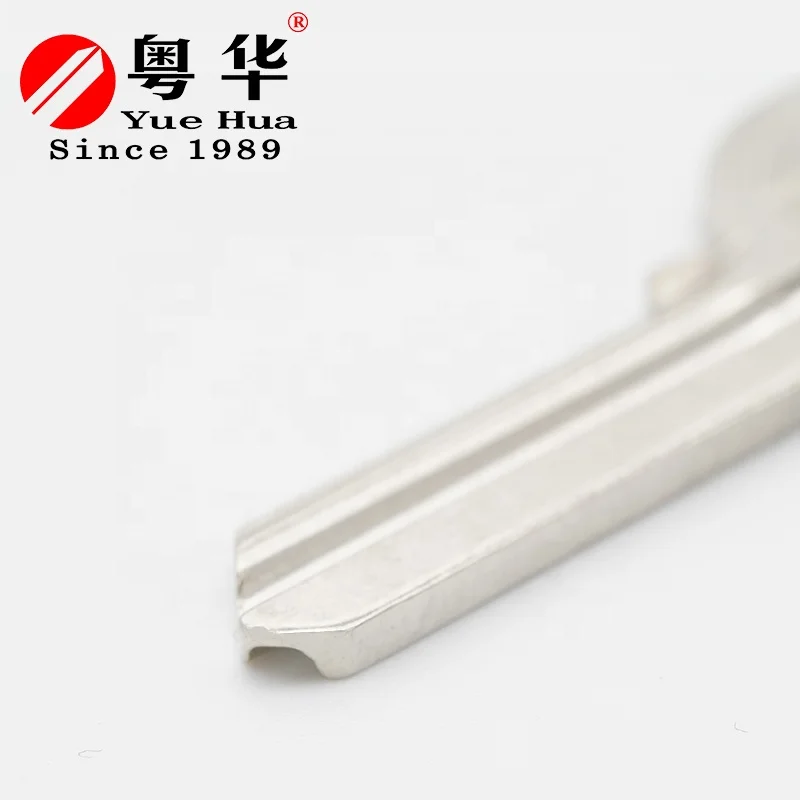 High Quality Universal Nickel Plated Metal Blank Key Uncut Blade Master Home Door Key