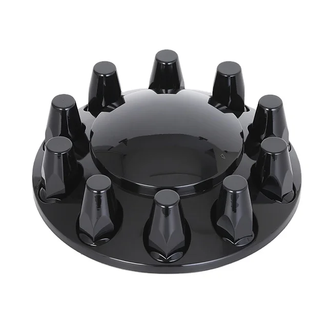 factory black 22.5 inch popular truck wheel rear axle covers