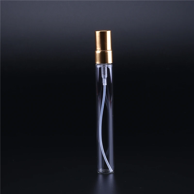 Hot selling Tube Glass Perfume Glass Botte 10ml with Spray