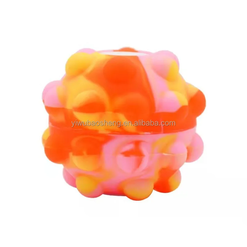 Hot Selling Silicone Spherical Push Bubble Sensory Toy Anti-stress Relax Fidget Autism Toy Decompression Toy