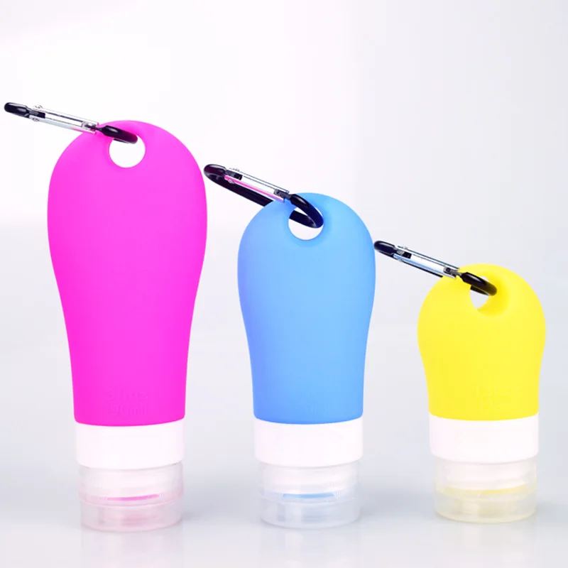 Силиконовые бутылки для путешествий на заказ, Женская косметическая бутылка для путешествий (1600173128062)