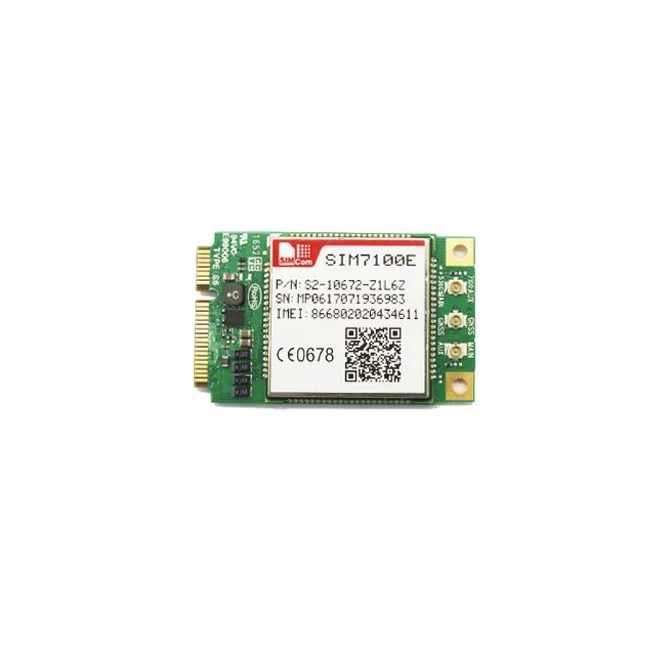 High speed low cost 4G gsm/gprs/gps wifi 4g lte pcie module SIM7100E