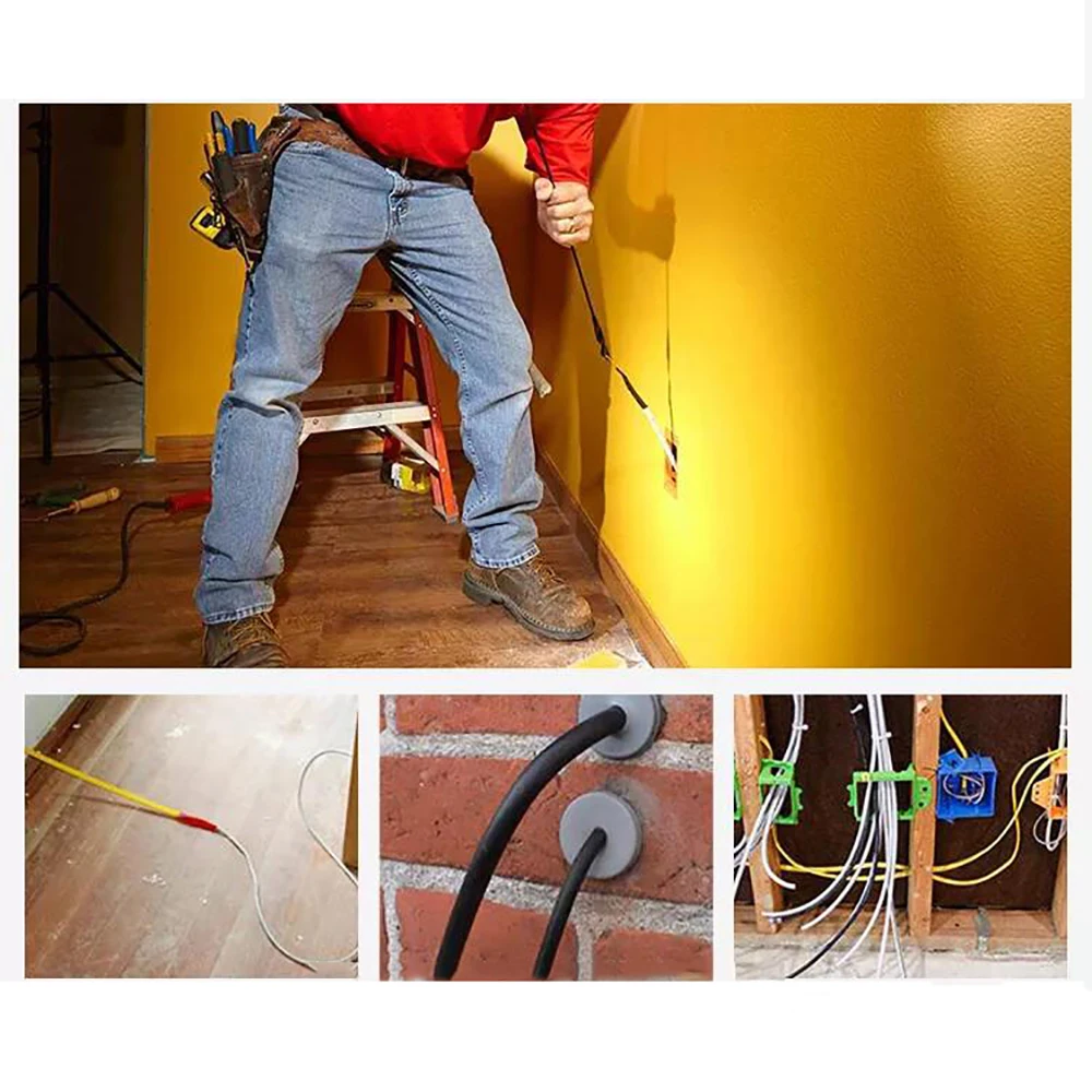 fiberglass conduit duct fish tape rods cable puller