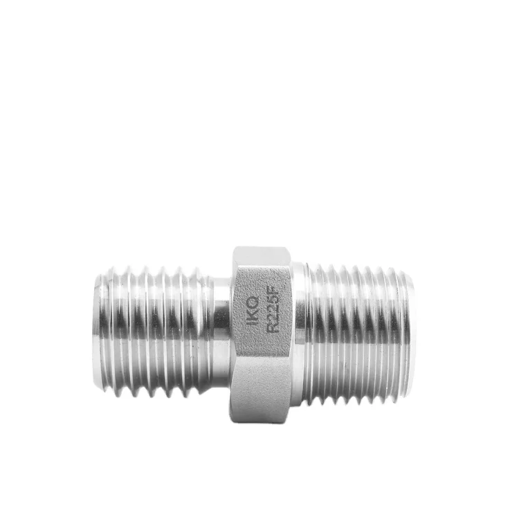 NPT Straight Male Connector Stainless Steel Tube Fittings