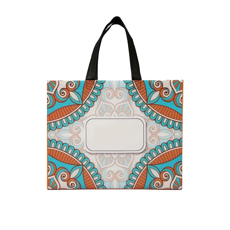 Wholesale  High Quality Promotional Cheap Reusable Waterproof Bulk Laminated Tote Bag In Stock