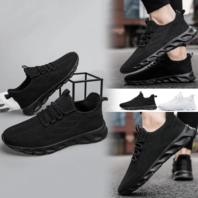 Dana  ZH051 Comfortable Men Sneakers Slip On Comfortable Running  Outdoor Walking Tennis  Anti-slip Male Footwear