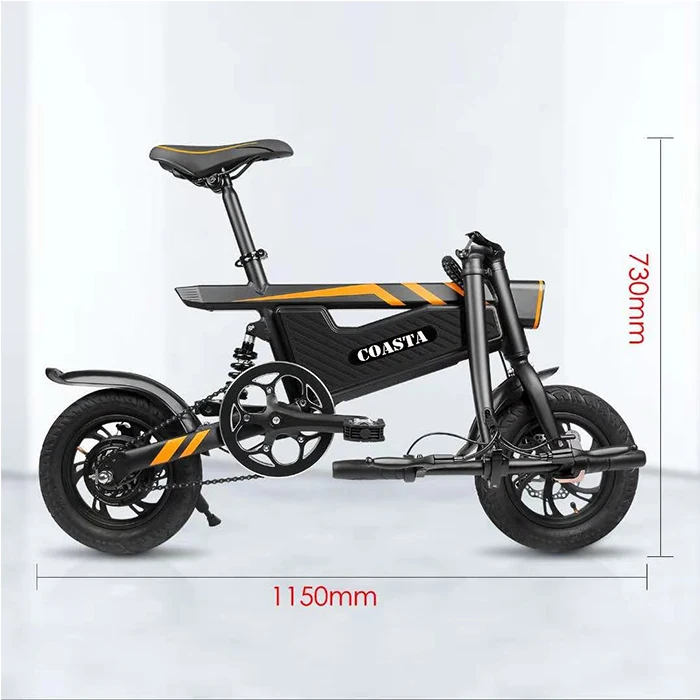 Дешевые китайские взрослых Coasta T18 36v 2 колеса горного складной детский Электрический измельчитель городской дорожный велосипед