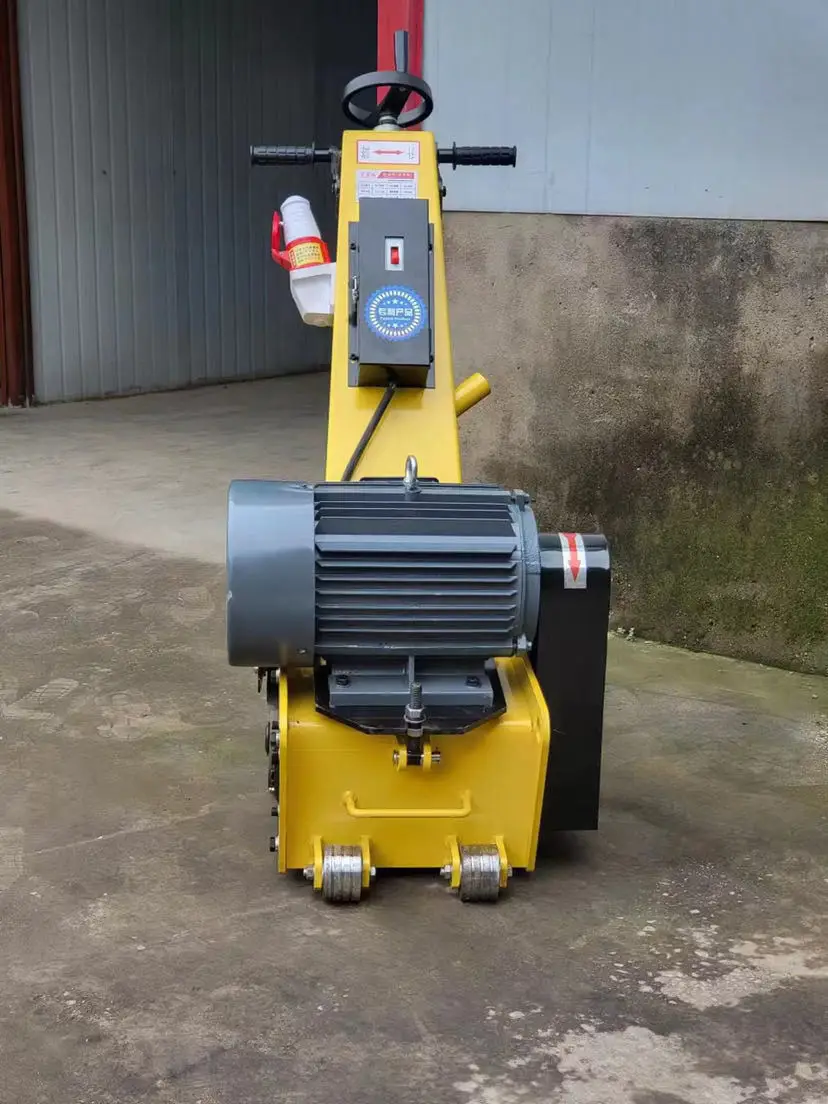 concrete walk behind floor scarifier asphalt milling machine