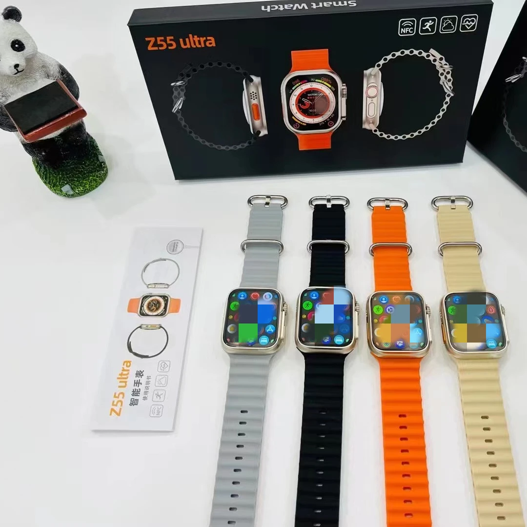 original factory wholesale price z55 ultra Smart Watch 8 ultra Smartwatch 8 z55 Wireless Charger Smartwatch OEM