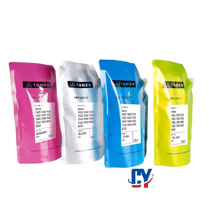 C7020 Universal toner powder for Xerox workcentre 7425 7428 7435 7525 7530 7535 7545 7556 7855 7020 7025 8030 8035