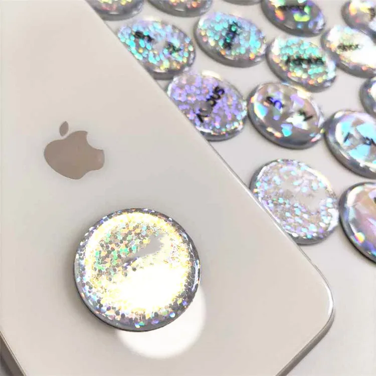 Social Media Sharing Customized Nfc Epoxy Adhesive Sticker For Cell Phone