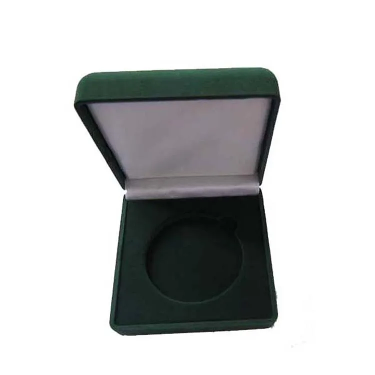 High Quality Glossy Wooden Coin Storage Display Gift Box With Custom Logo