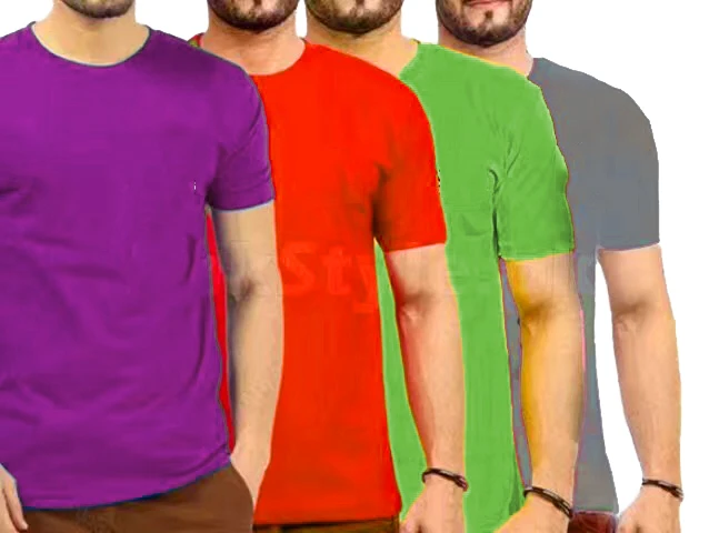 Free Custom Logo Printing Low MOQ Wholesale Tshirts for Men and Women Express Shipping