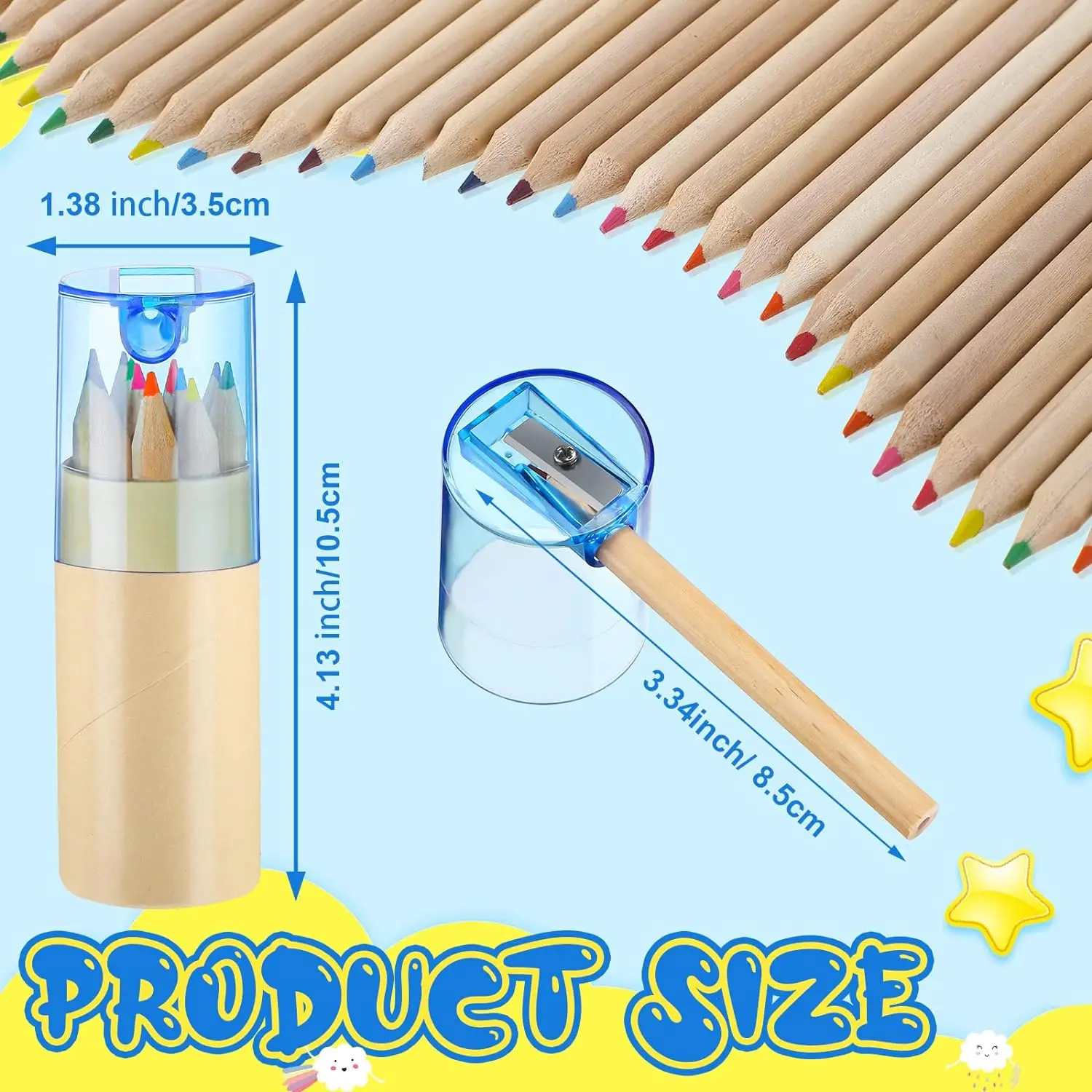 12 Colors Colored Pencil Natural Wood Professional Kids Color Drawing Pencils Sets for School Supplie Art Sets