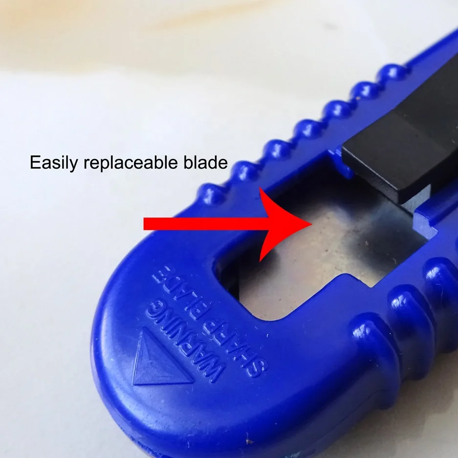 Both hands can be used Retractable  Safety cutter Knife
