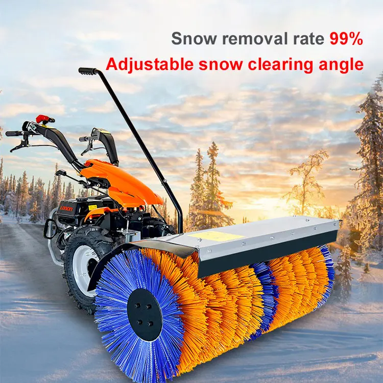 Gainjoys low price snow blower garden snow sweeper snowplough comb grass lawn carding machine price