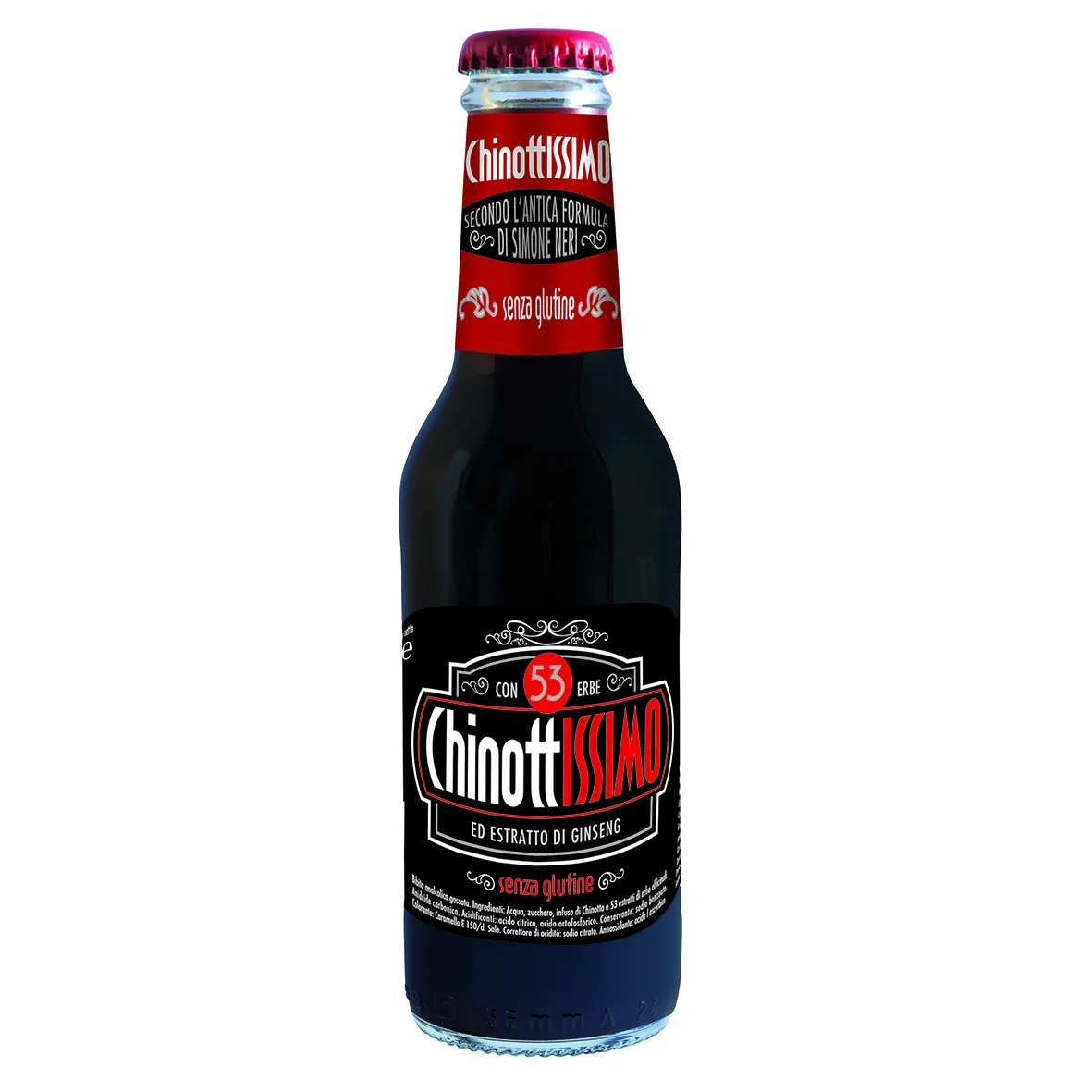 Made in Italy holiday health CHINOTTISSIMO DARK glasses 250ml herbalif drinking orange soft drink flavors bottle