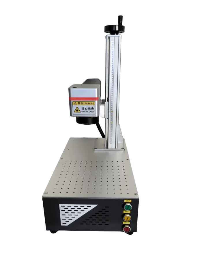 Cheap 30QS Fiber Laser Marking Machine Metal Laser Engraving Machine in Store Min Laser Engraver Sino Galvo High Speed Scanner