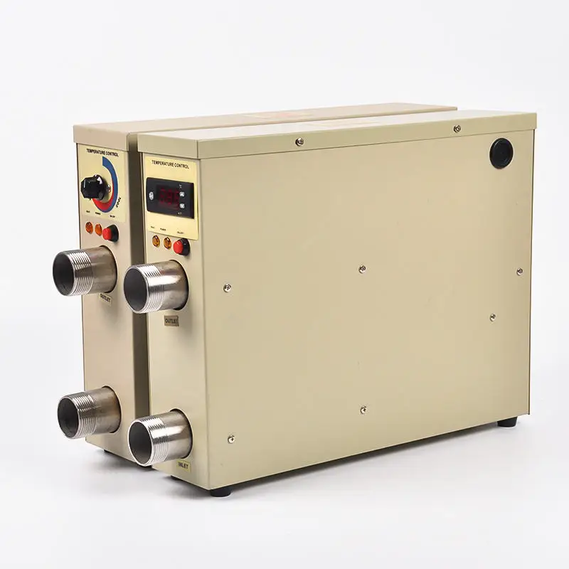 SPA Electric Pool Heater 11KW 220V Hot Tub Water Thermostat with knob for  Ground Inground Pool