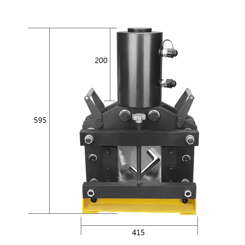 CG-10 Hydraulic cutting machine   U bar  and C bar cutting machine