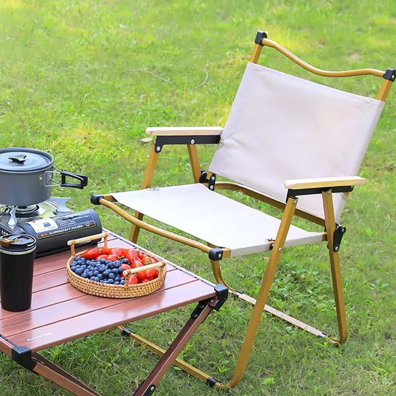 Custom Wholesale Strong Portable Heavy Duty Foldable Fishing Camping Outdoor Chair