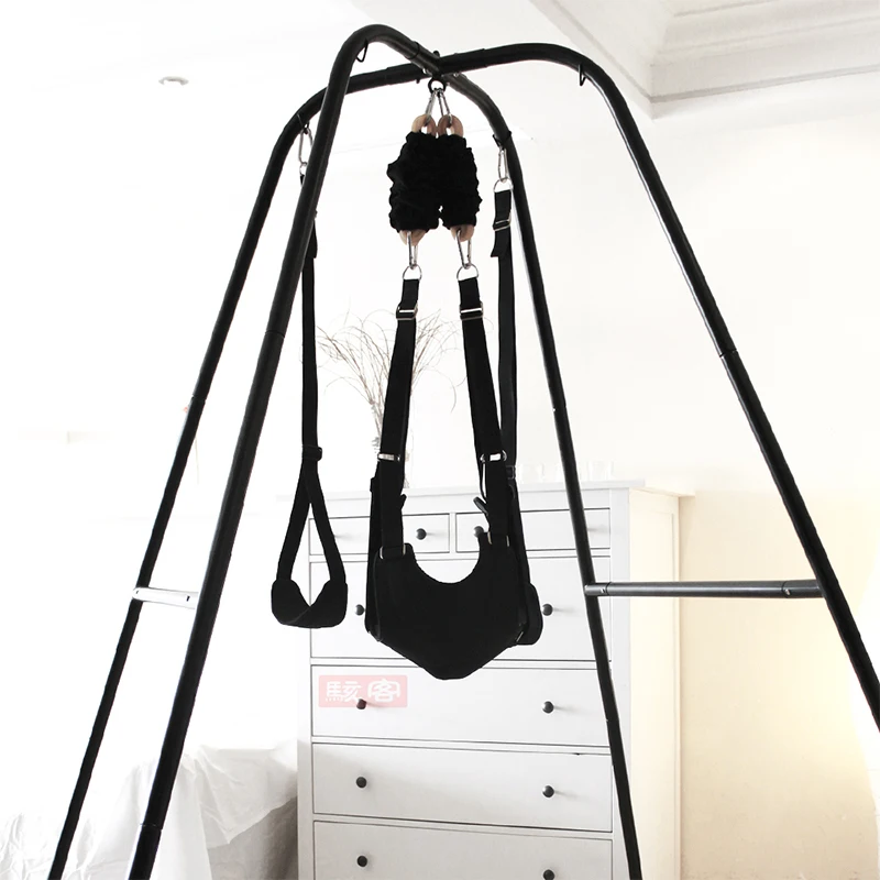 Dropshipping Real Support Frame  Swing Deluxe Chair Hanging Chair Bondage Kit Adult Game Furniture Game Swing Hammock