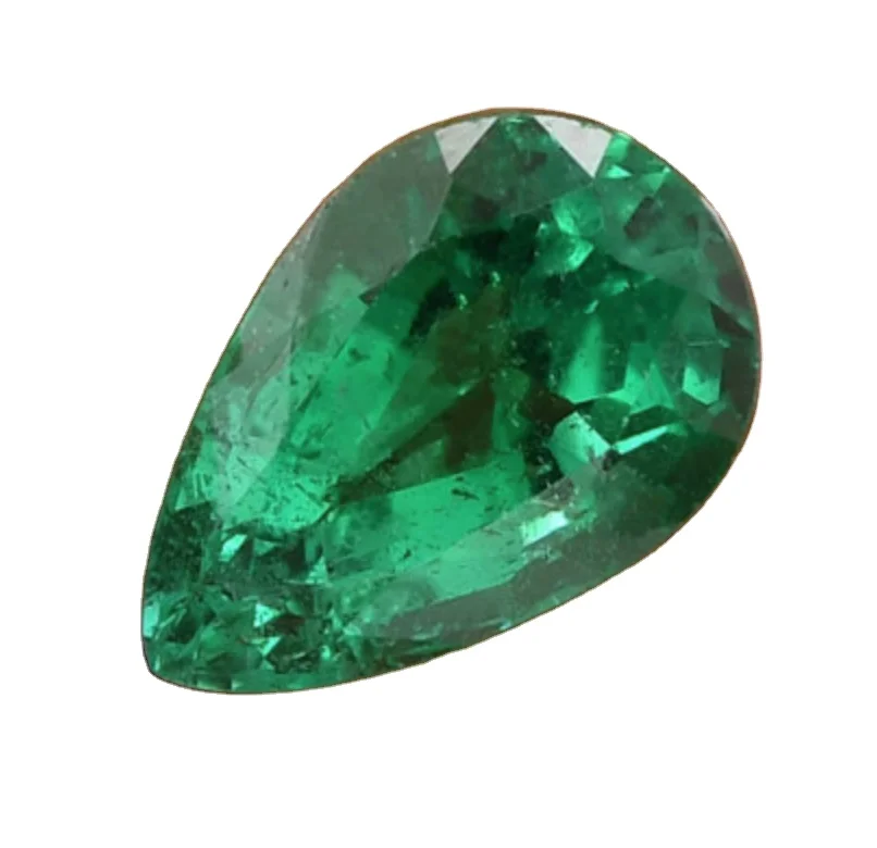 3.73 Carats Pear Cut Zambian Emerald Loose Gemstone Precious Gemstone Price Loose Emerald