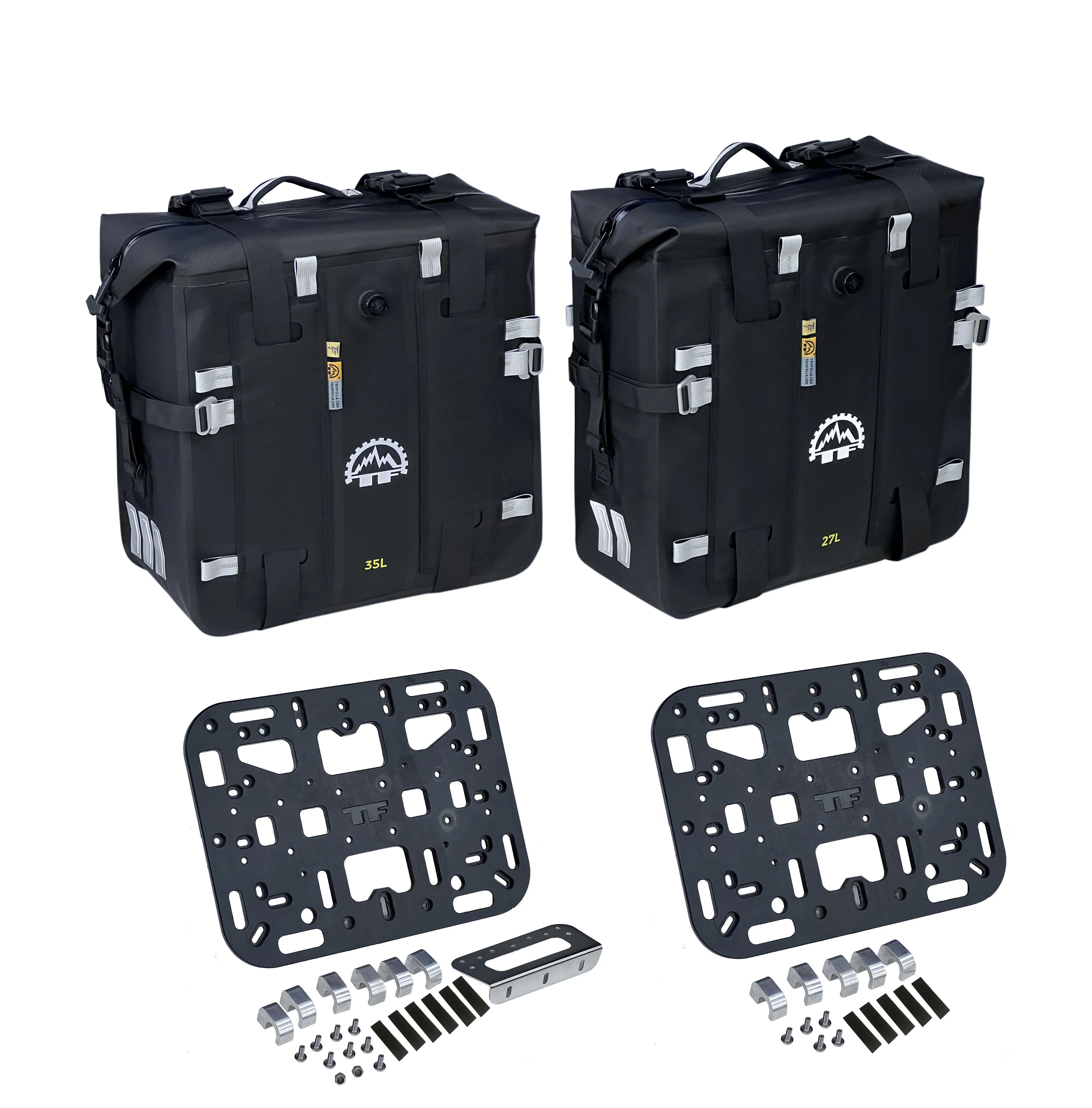 TOURFELLA 35L Motorcycle soft bag waterproof saddle bag